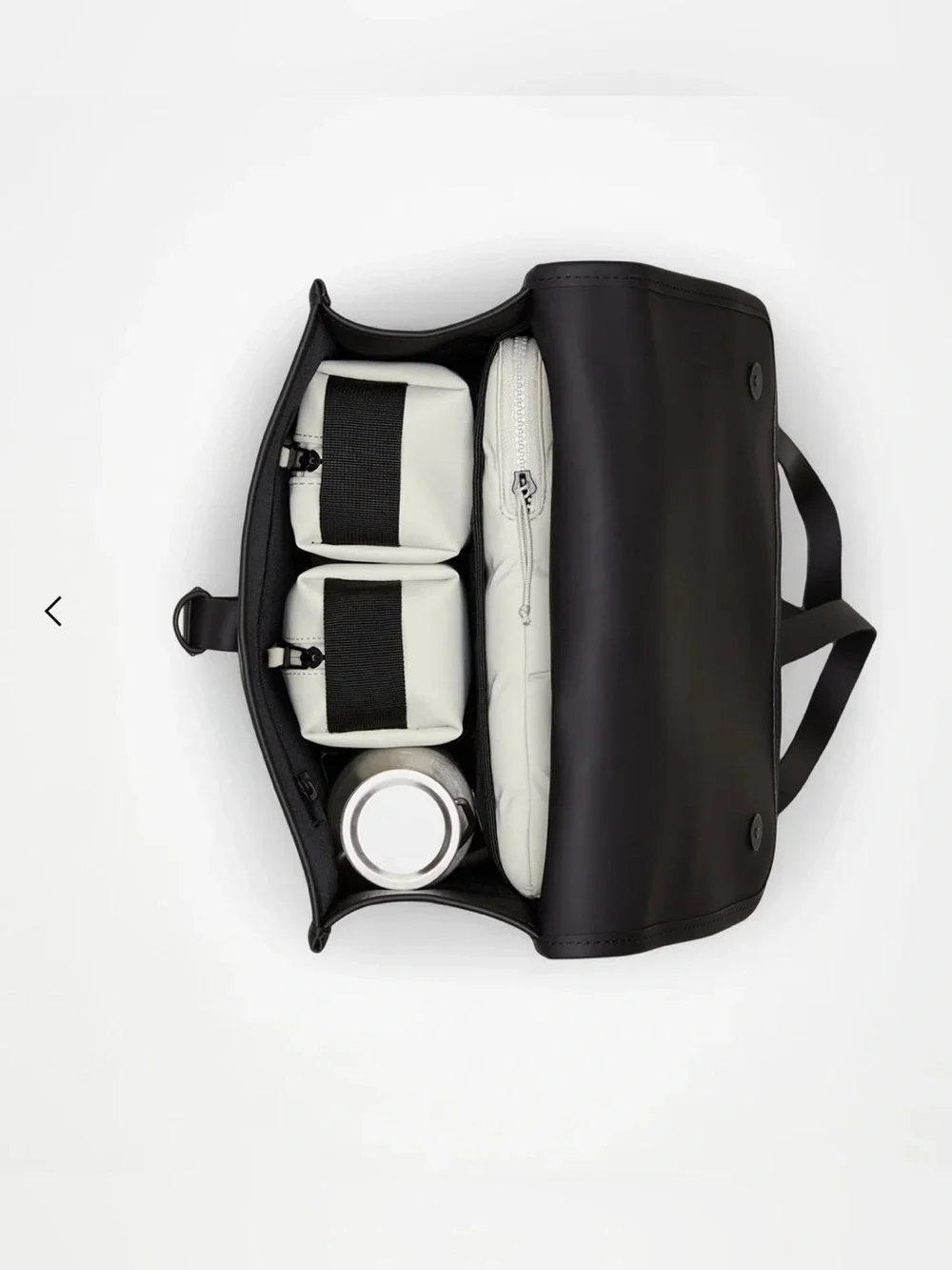 Rains  Backpack is clean and ever-contemporary. Like new no tag